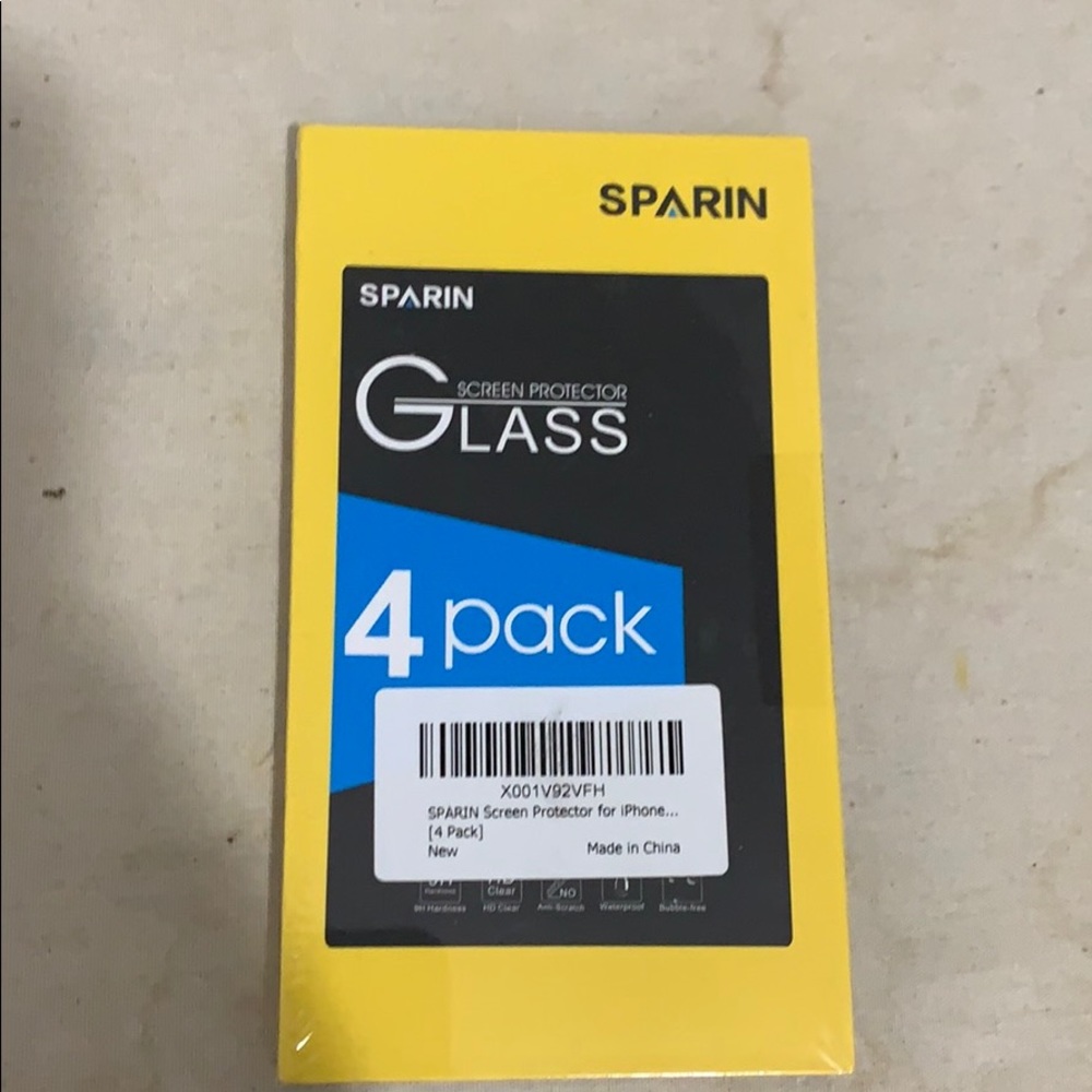 4PK XR Tempered Glass